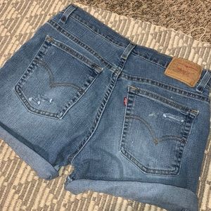 Levi’s denim cut offs
